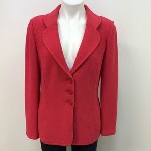 St John Pink Blazer